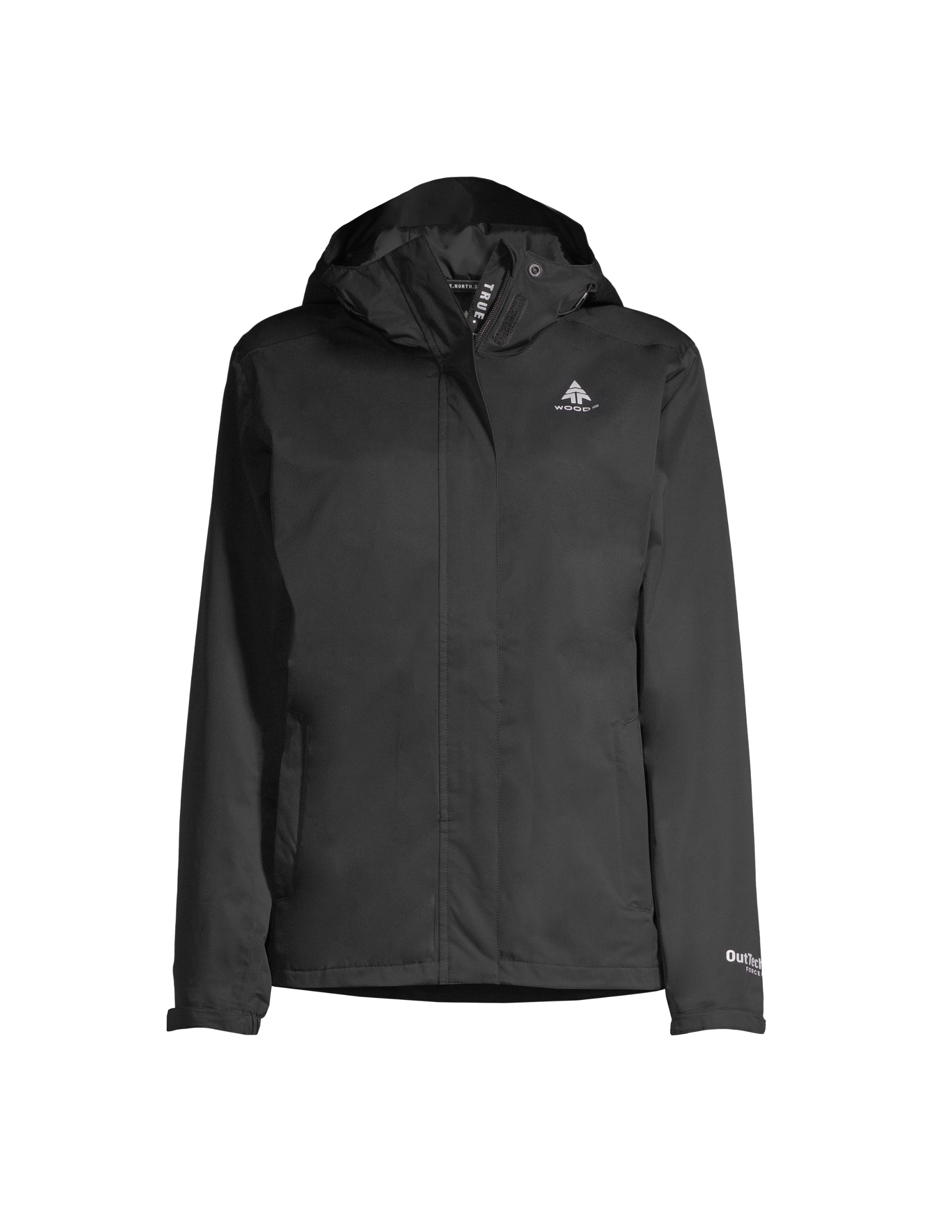 Woods Women's Water-Resistant Shell Rain Jacket