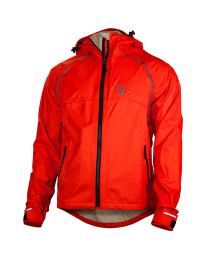 Waterproof Breathable Hooded Outdoor Sport Bike Jacket